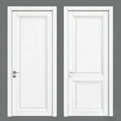 现代实木单开门